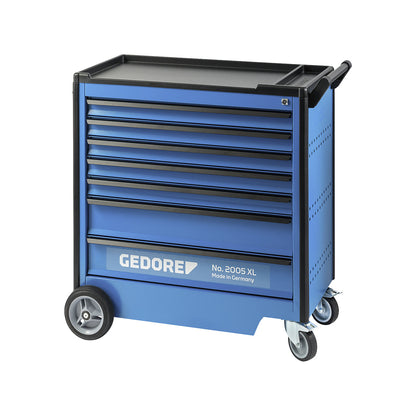 Tool trolley 2005, 7 drawers, without tool kit, HxWxD 1020 x 1021 x 605 mm.