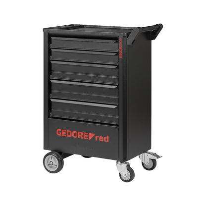 GEDWorker workshop trolley, 5 drawers, 119 piece tool kit, HxWxD 963 x 685 x 462 mm.