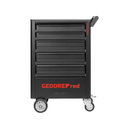 GEDWorker workshop trolley, 5 drawers, 119 piece tool kit, HxWxD 963 x 685 x 462 mm.