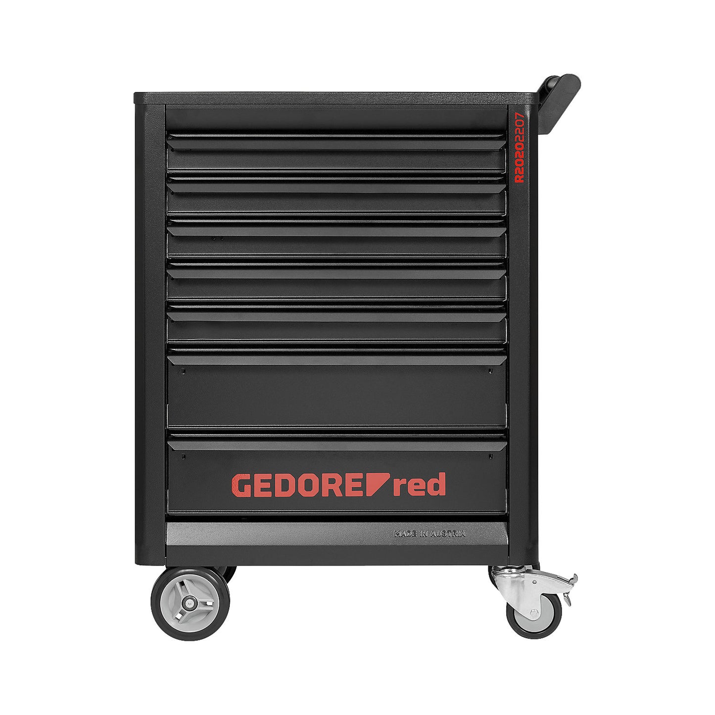 GEDMaster workshop trolley, 7 drawers, 273 piece tool kit, HxWxD 999 x 790 x 470 mm.