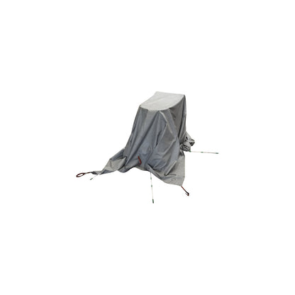 PREMIUM li-ion battery fire containment blanket, LxW 8000 x 6000 mm, for forklift truck, fire class A2.