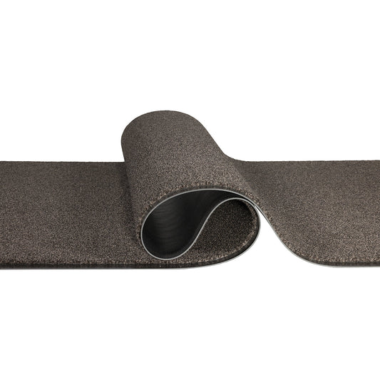 EAZYCARE DUET entrance matting, width 1350 mm, sold by the metre, grey brown.