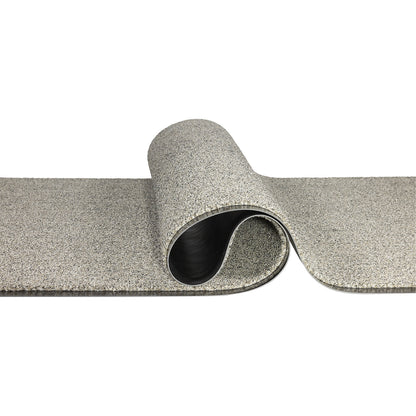 EAZYCARE DUET entrance matting, width 1350 mm, sold by the metre, quartz grey.