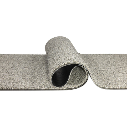 EAZYCARE DUET entrance matting, width 1350 mm, sold by the metre, quartz grey.