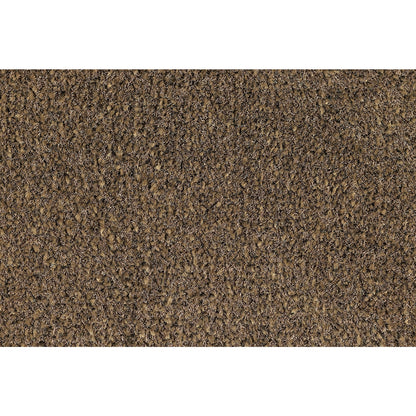 EAZYCARE RUSH entrance matting, width 2000 mm, sold by the metre, walnut brown.