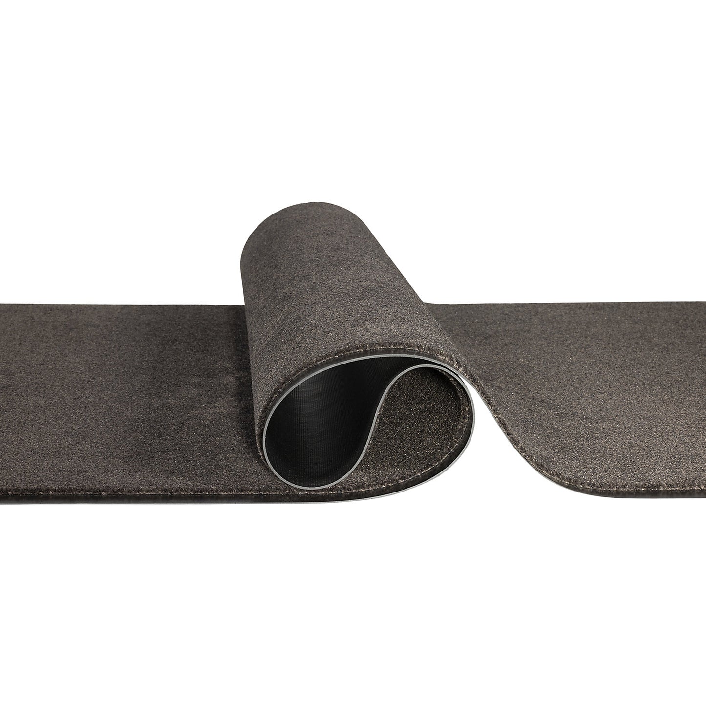 EAZYCARE RUSH entrance matting, width 1350 mm, sold by the metre, ash grey.