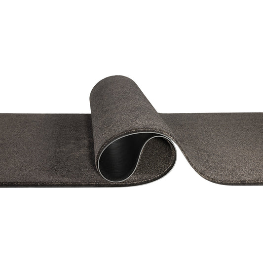 EAZYCARE RUSH entrance matting, width 1350 mm, sold by the metre, ash grey.