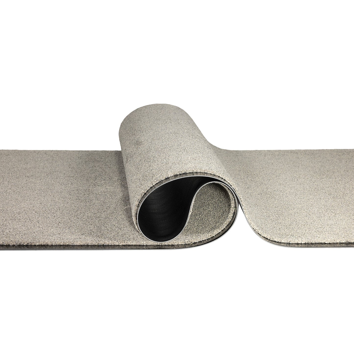 EAZYCARE RUSH entrance matting, width 1350 mm, sold by the metre, concrete grey.
