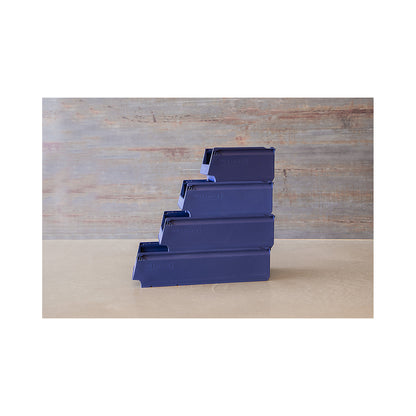 Shelf bin, made from recycled PP, LxWxH 500 x 310 x 250 mm, yellow, pack of 8.