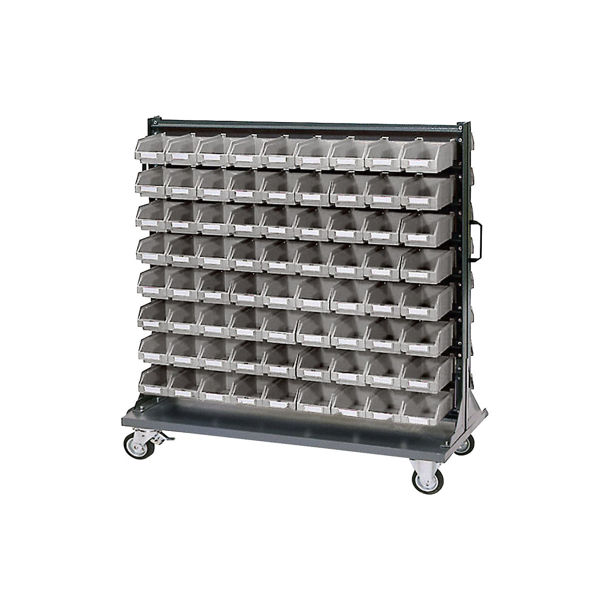 ECO trolley with pick bins, with open fronted storage bins, HxD 1065 x 550 mm.