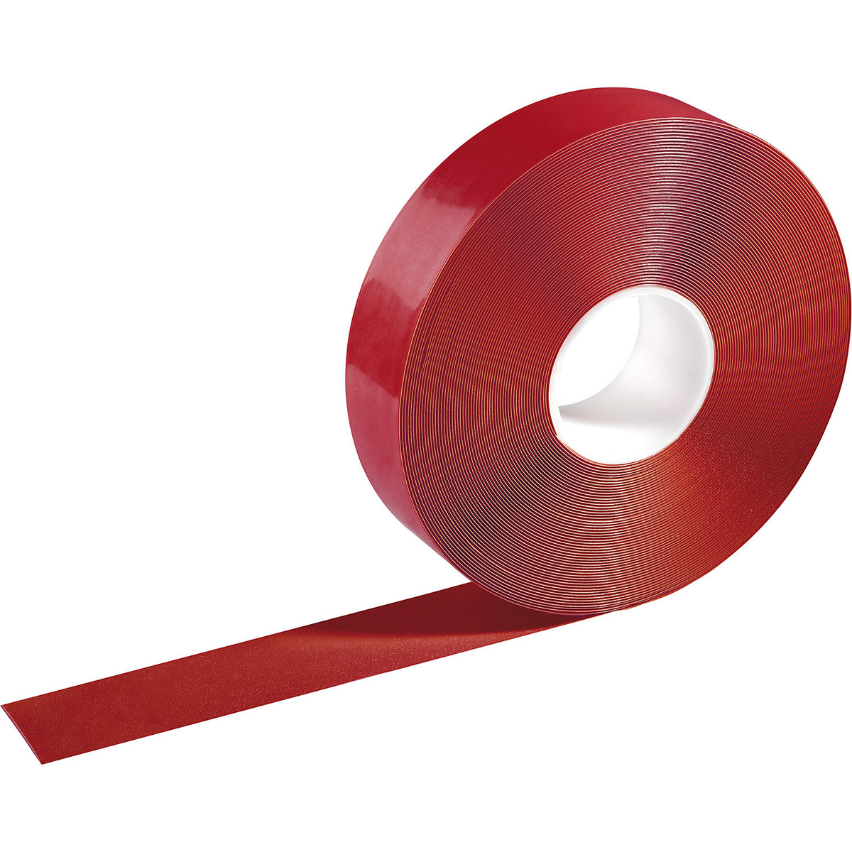 DURALINE® STRONG floor marking tape, width 50 mm, thickness 1.2 mm, red.
