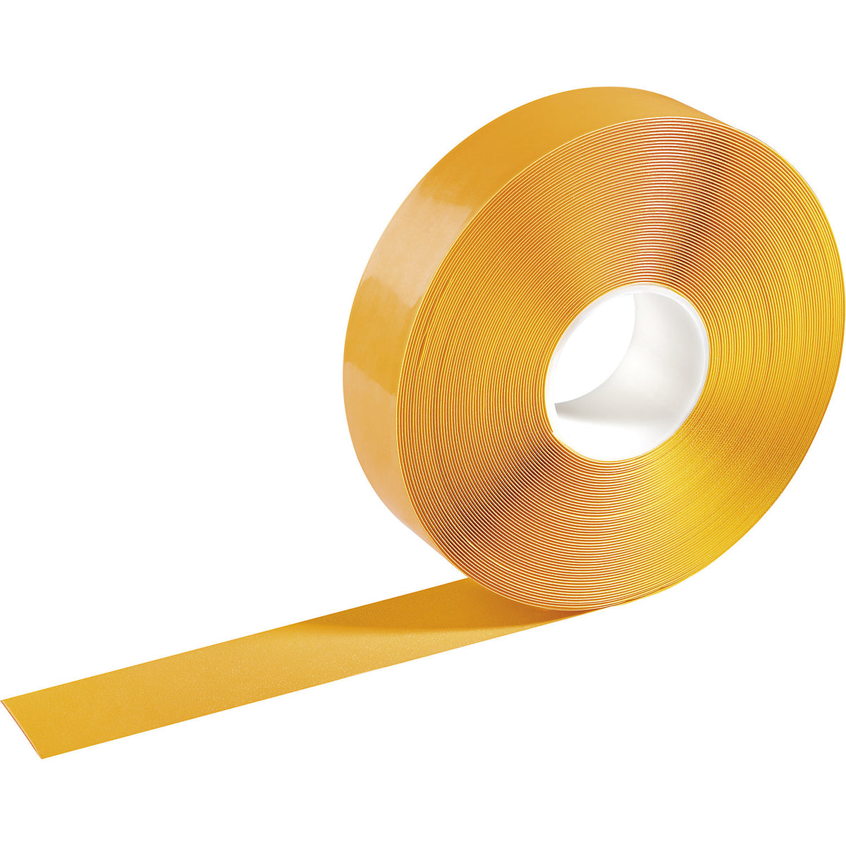 DURALINE® STRONG floor marking tape, width 50 mm, thickness 1.2 mm, yellow.