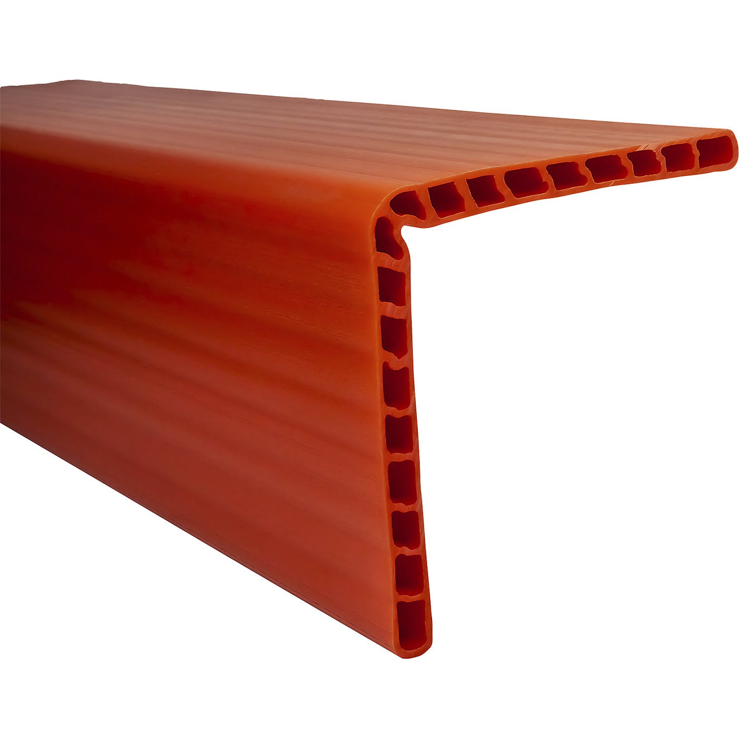 Edge protection, orange, LxWxH 190 x 1000 x 190 mm, pack of 2.