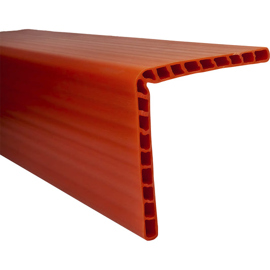 Edge protection, orange, LxWxH 190 x 1000 x 190 mm, pack of 2.