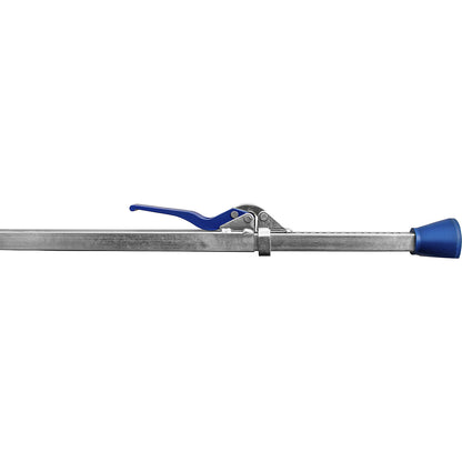 Steel clamping bar, operating range 1880 - 2850 mm, locking force 130 daN.