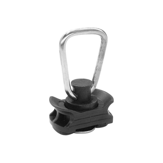 Airline end cap 450, plastic, pack of 10, silver.