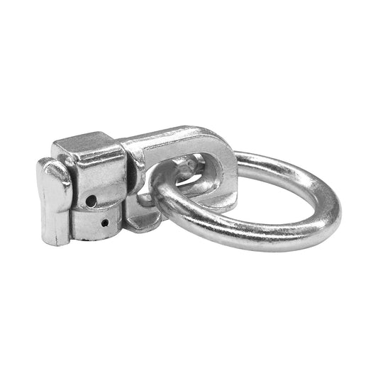 Airline end cap ring 1350, steel, pack of 10, silver.