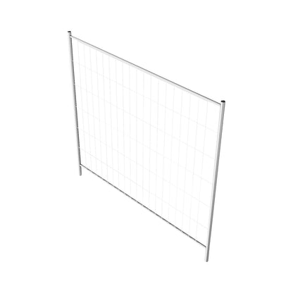 Site fencing, hot dip galvanised, width 2200 mm, height 2000 mm, without hooks and eyelets.
