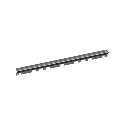 Suspension rail, for open fronted storage bins, HxW 50 x 665 mm.