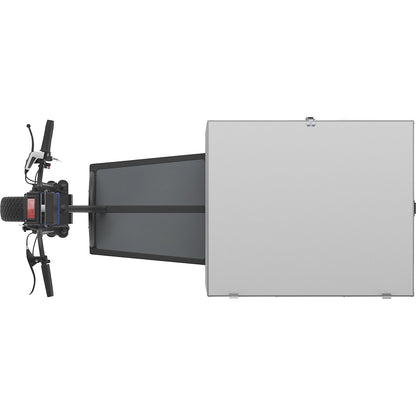 XXL PRO electric transport dolly, 5 wheels, with box, black.