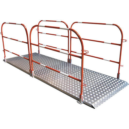 Trench bridge, aluminium, length 2000 mm.