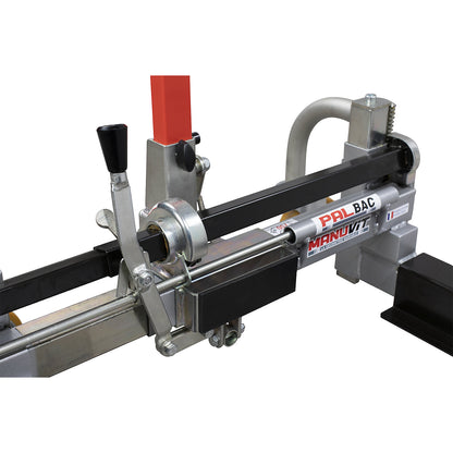 Palbac Flexi pallet truck, adjustable width, max. load 1000 kg, fork length 825 mm.
