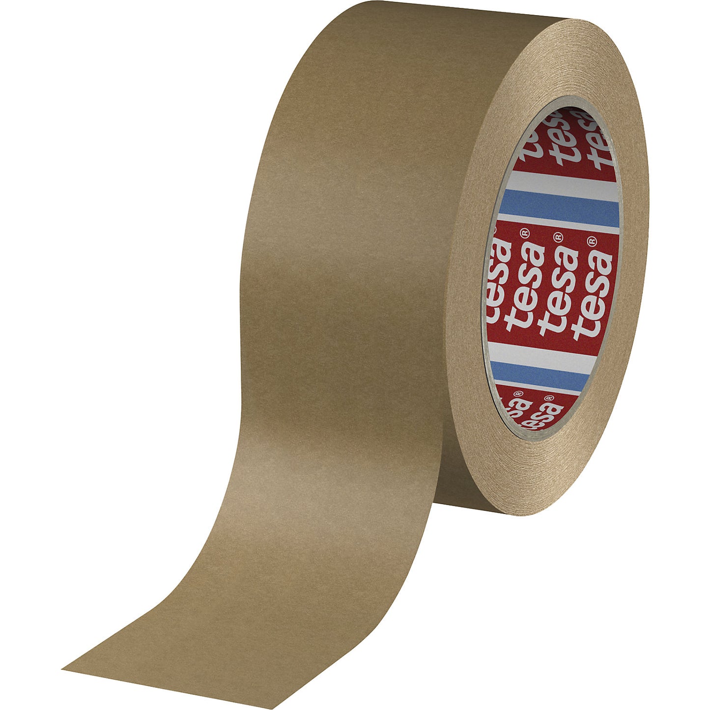 Paper packing tape, tesa® 4513, pack of 36 rolls, brown, tape width 50 mm.