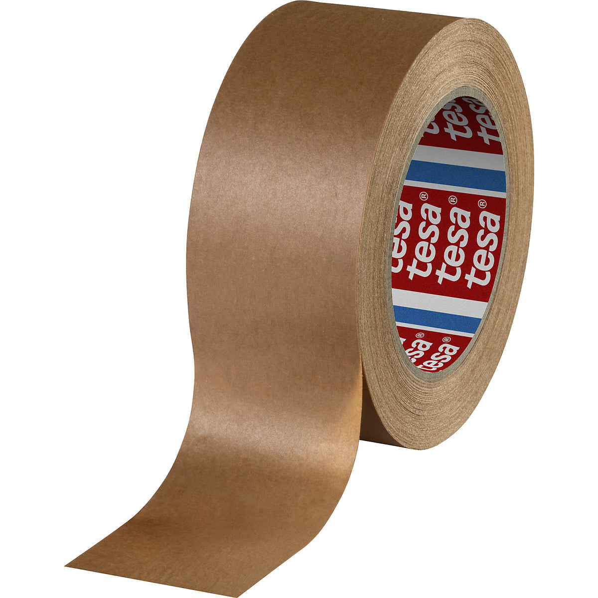 Paper packing tape, tesa® 60408, pack of 36 rolls, brown, tape width 50 mm.