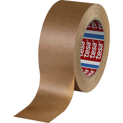 Paper packing tape, tesa® 60408, pack of 36 rolls, brown, tape width 50 mm.