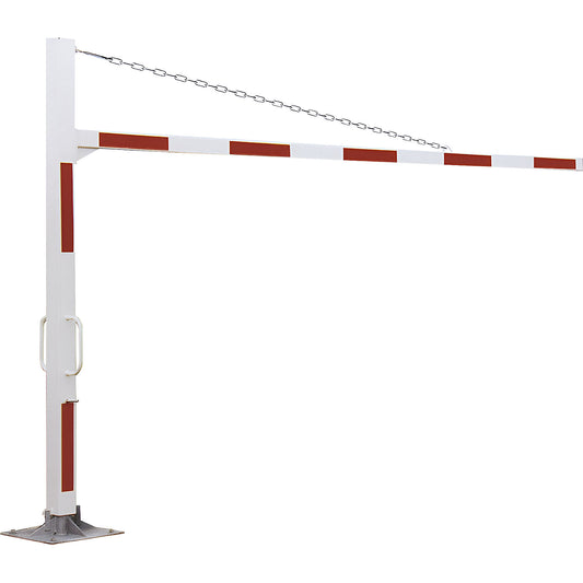 One-sided height limiter, rotating, height 1900 - 2500 mm, width 2500 - 3500 mm.