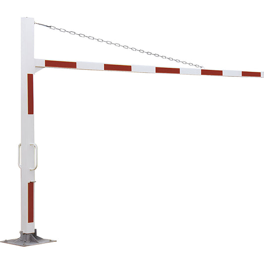 One-sided height limiter, rotating, height 2500 - 3500 mm, width 2500 - 3500 mm.