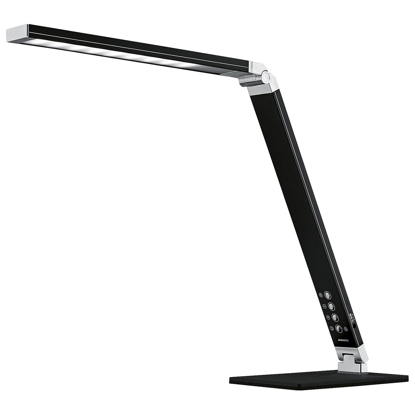MAGIC LIGHT LED table lamp, dimmable, height 420 mm, black, 500 lm.