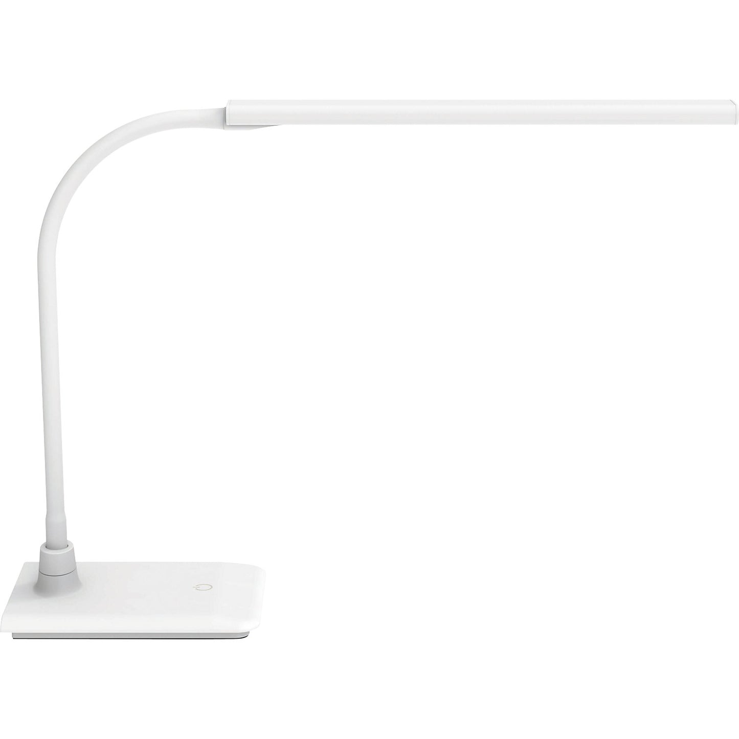 MAULpirro LED desk lamp, with pedestal base, dimmable, white.