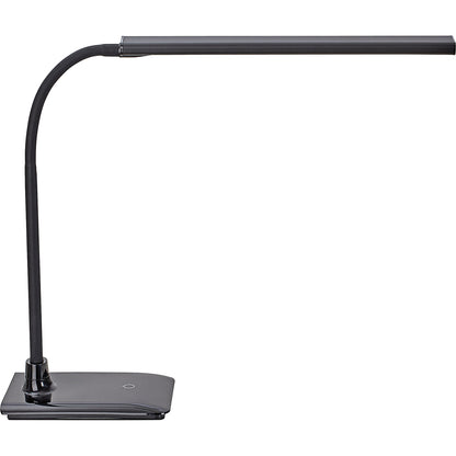 MAULpirro LED desk lamp, with pedestal base, dimmable, black.
