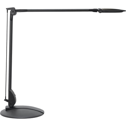 OPTIMUS COLOUR VARIO LED desk lamp, with base, dimmable, charcoal.