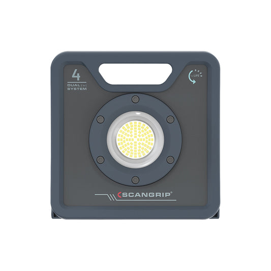 NOVA LED floodlight, cable and battery operation, NOVA 4 C+R forLIFE, 4000 lumens.