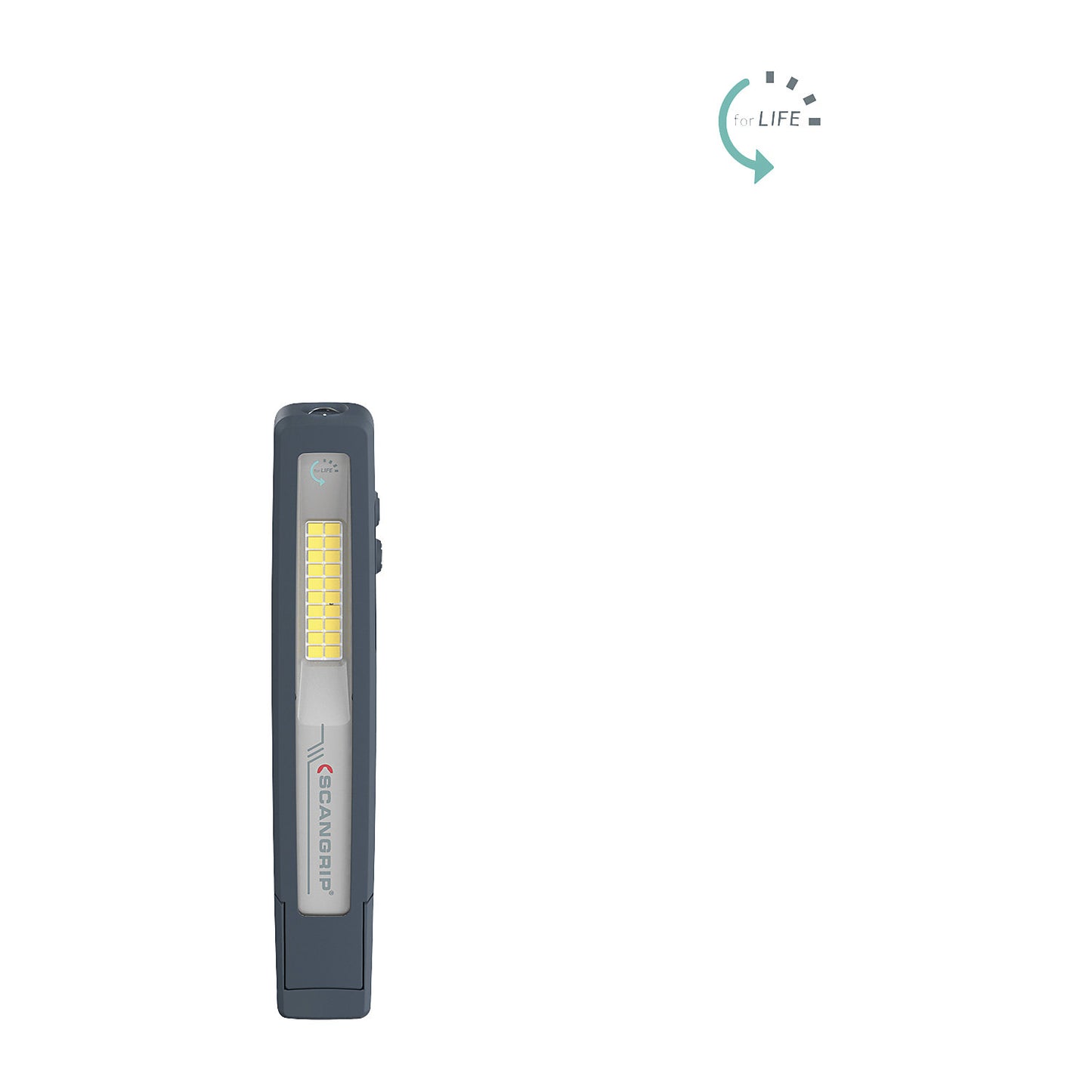 UNIPEN forLIFE LED hand lamp, ultra thin, with spotlight at the top, 150 lumens.