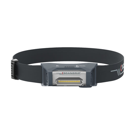 I-VIEW forLIFE LED headlamp, with rechargeable battery and sensor technology, 400 lumens.