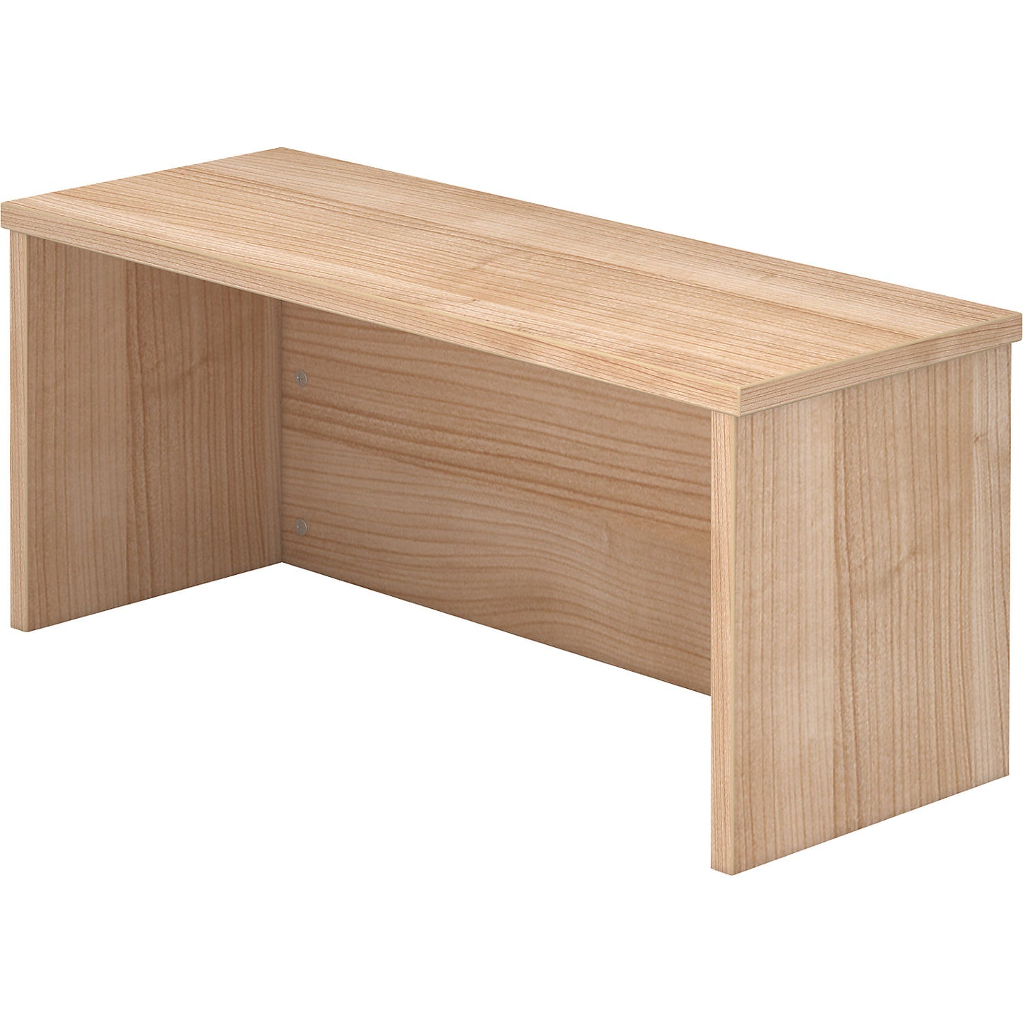 VIOLA - Counter extension, for desk, 800 mm wide, walnut.