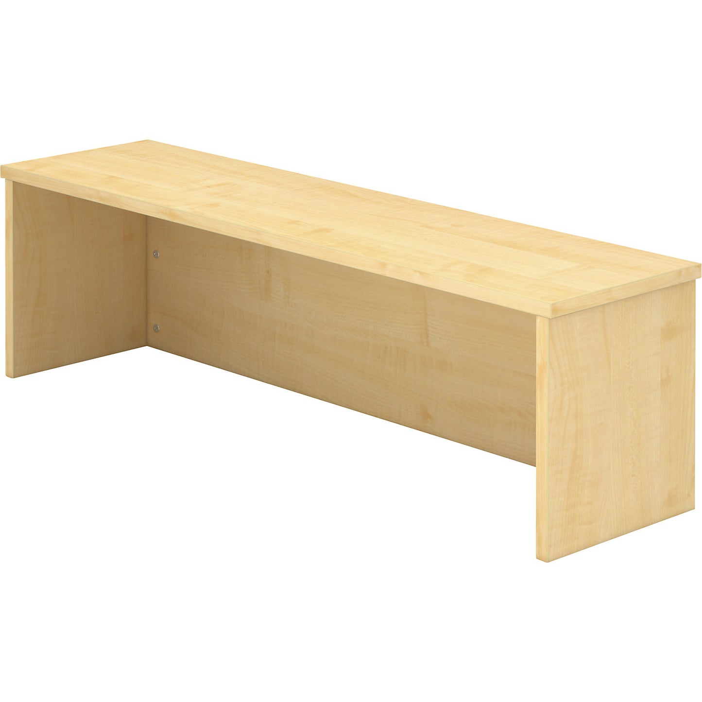 VIOLA - Counter extension, for desk, 1200 mm wide, maple.
