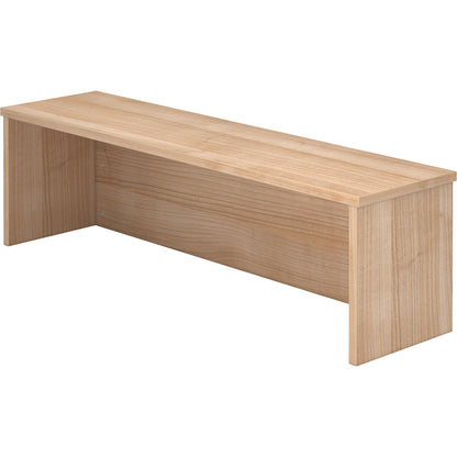 VIOLA - Counter extension, for desk, 1200 mm wide, walnut.