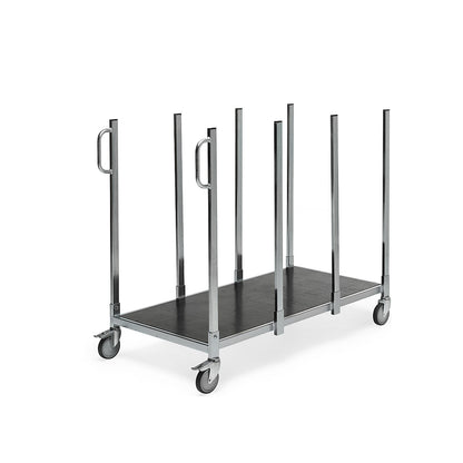 Platform trolley, for 12 folding tables, HxW 1000 x 1400 mm.