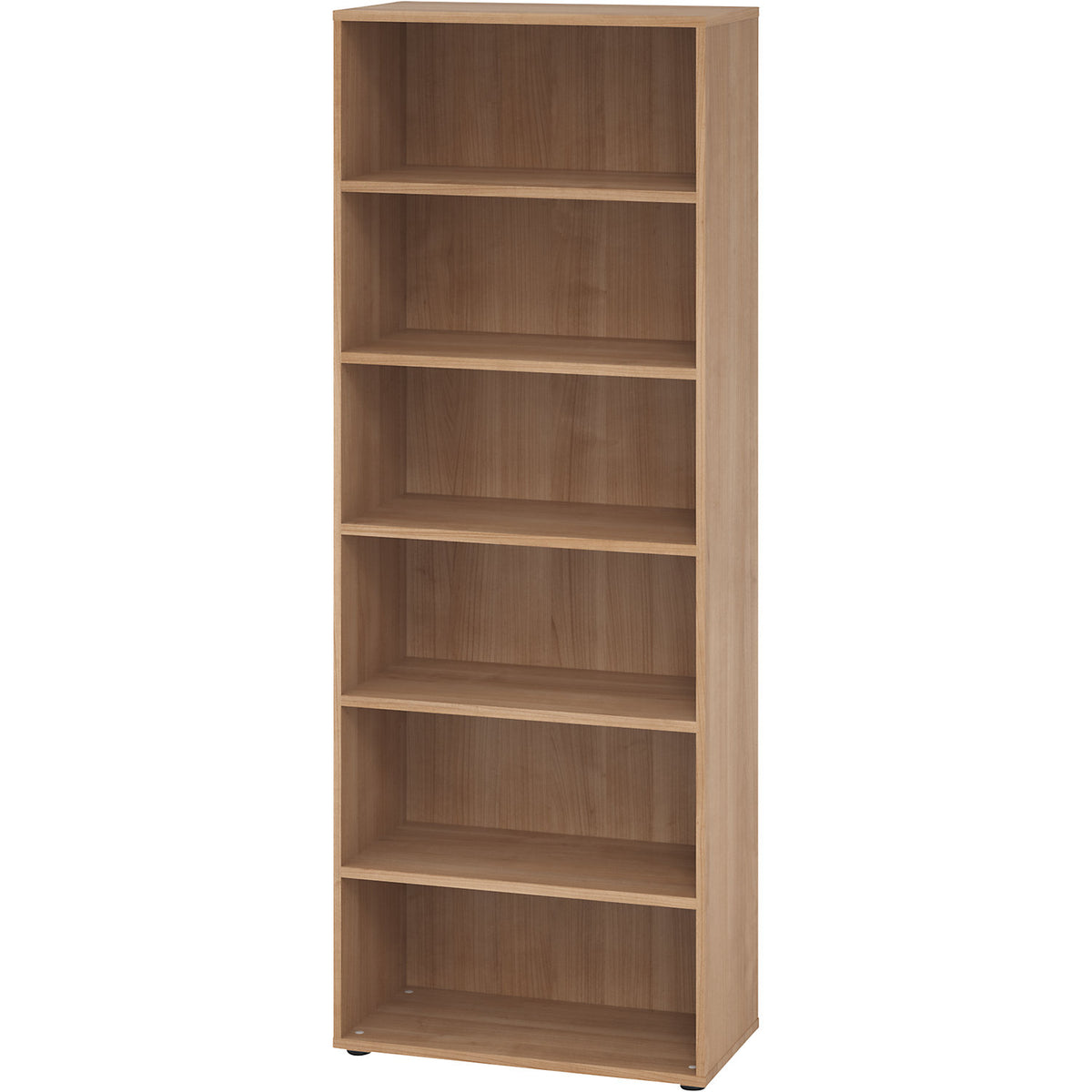 RENATUS - Shelf unit, HxW 2154 x 800 mm, 5 shelves, walnut.