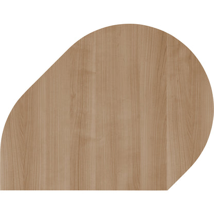 RENATUS - Add-on table, with height adjustable support leg, walnut / graphite.