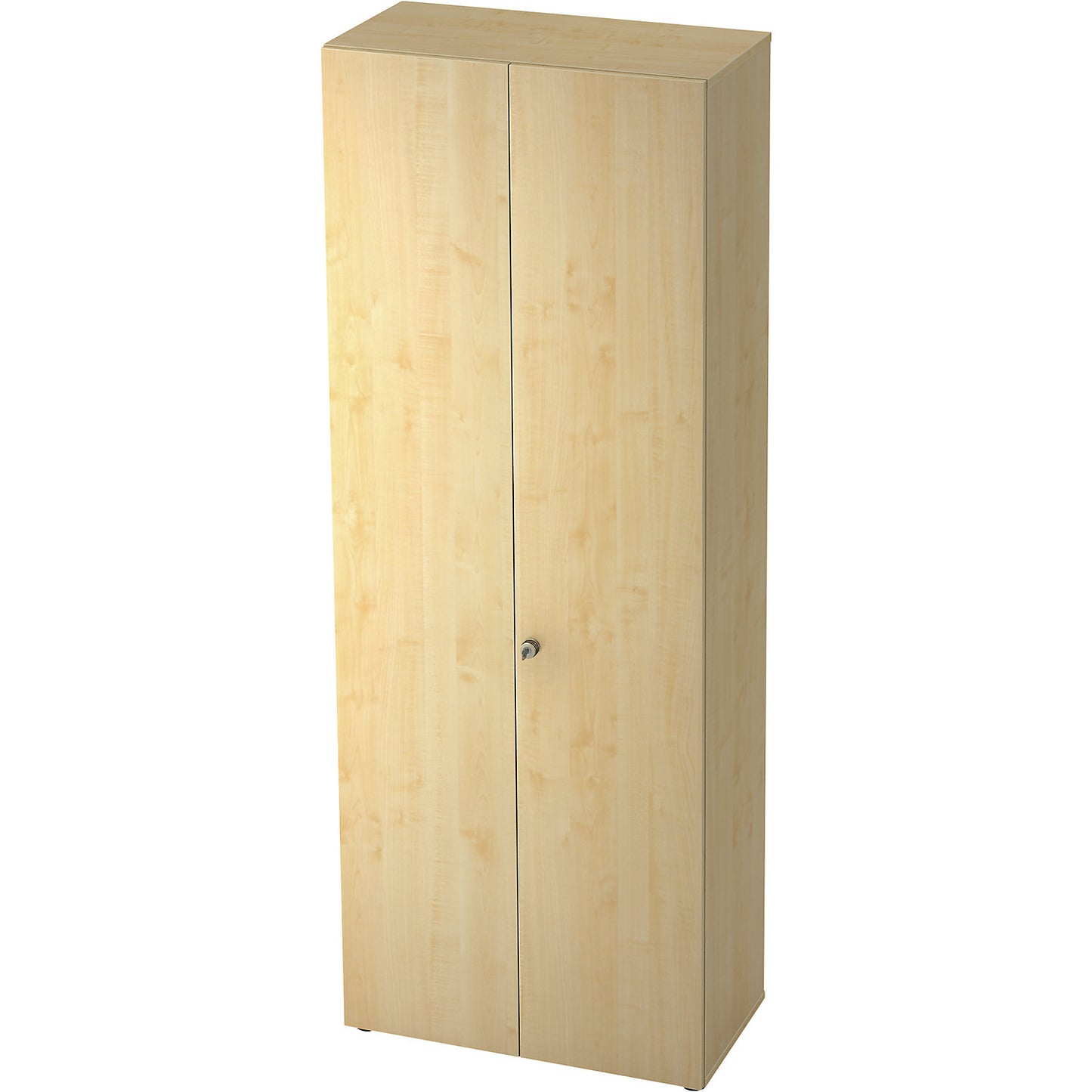 Wardrobe, 2 shelves, 1 clothes rail, maple finish / maple finish.