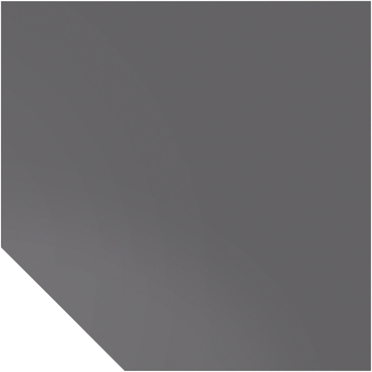 ANNY - Linking top, trapezoidal incl. support leg, graphite / white.