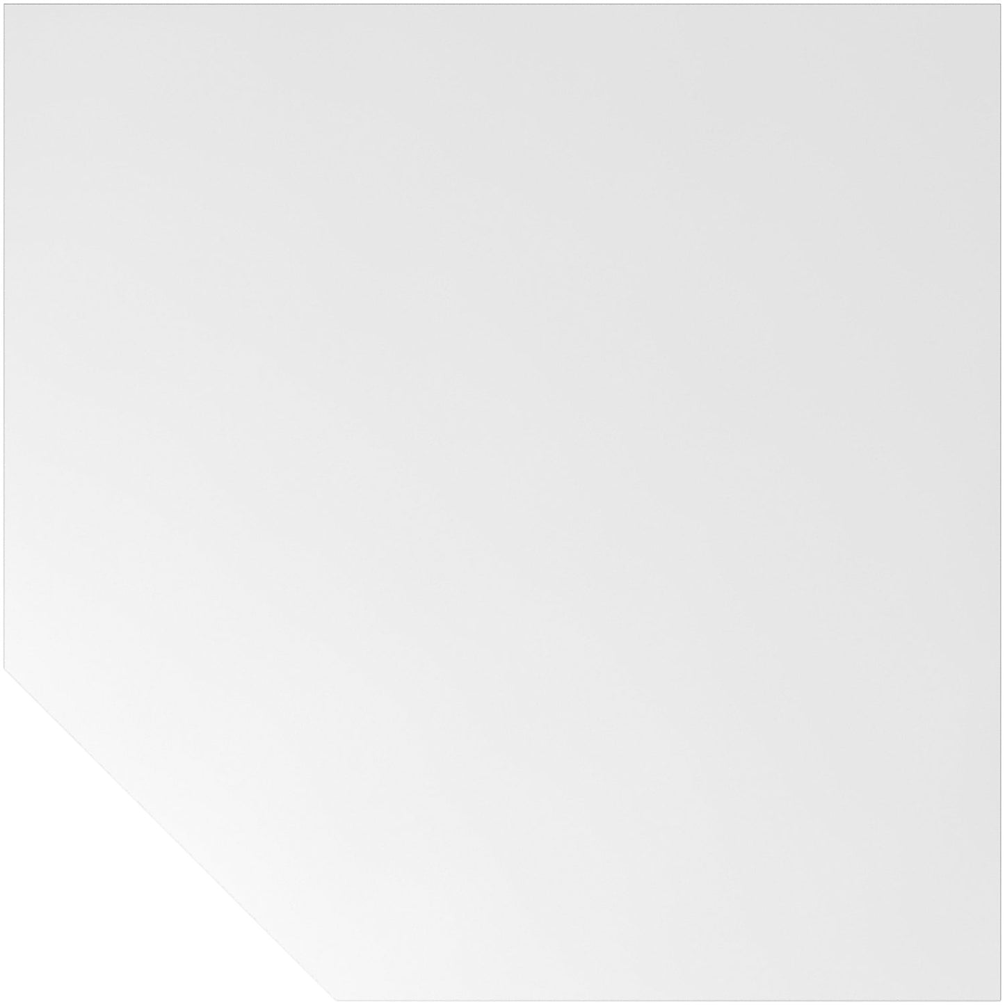 ANNY - Linking top, trapezoidal incl. support leg, white / white.