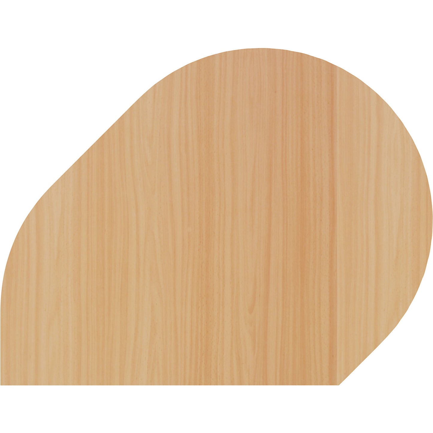 ANNY - Add-on table, incl. support leg, beech / graphite.