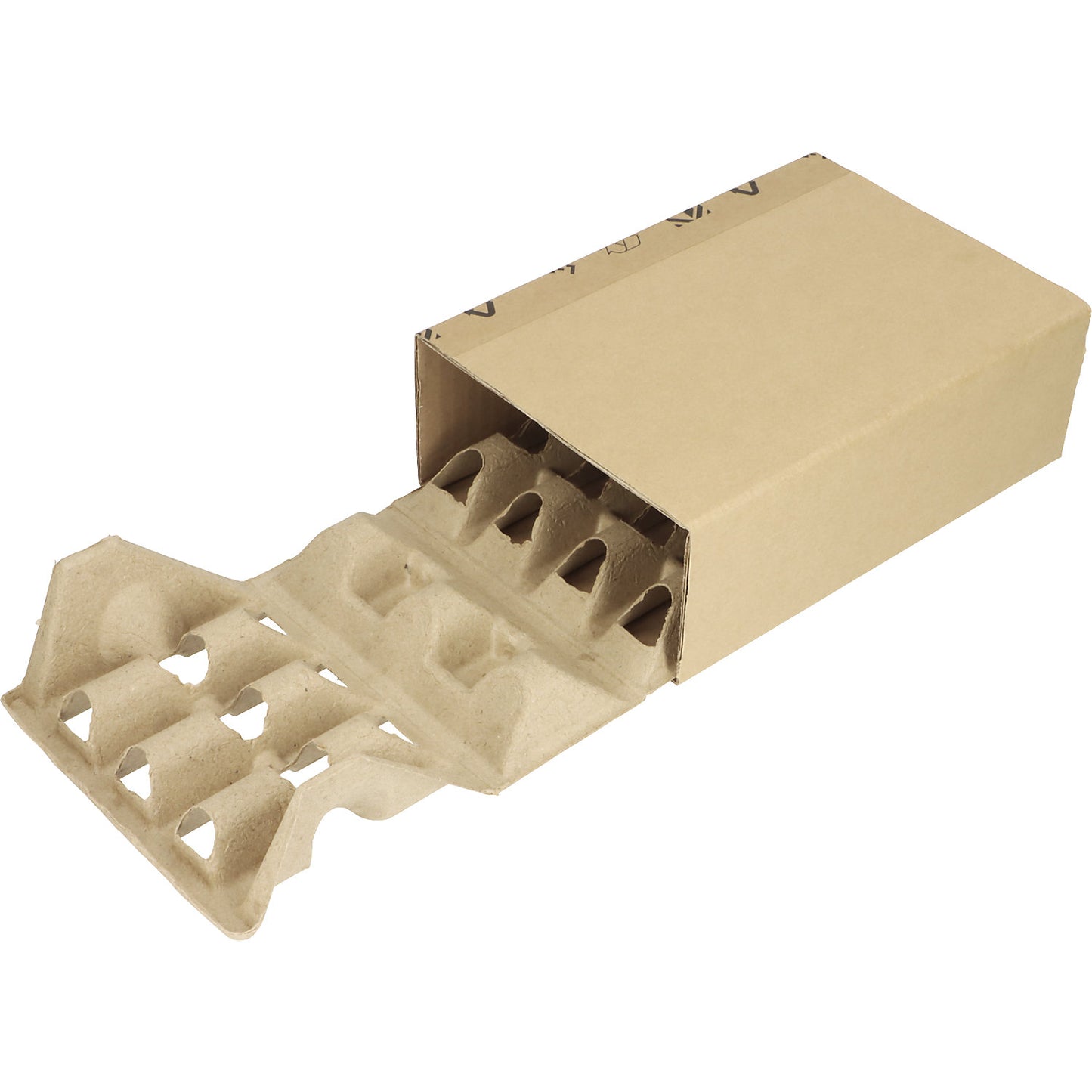 L-Box retention packaging, with moulded fibre, premium, LxWxH 277 x 163 x 80 mm, pack of 30.