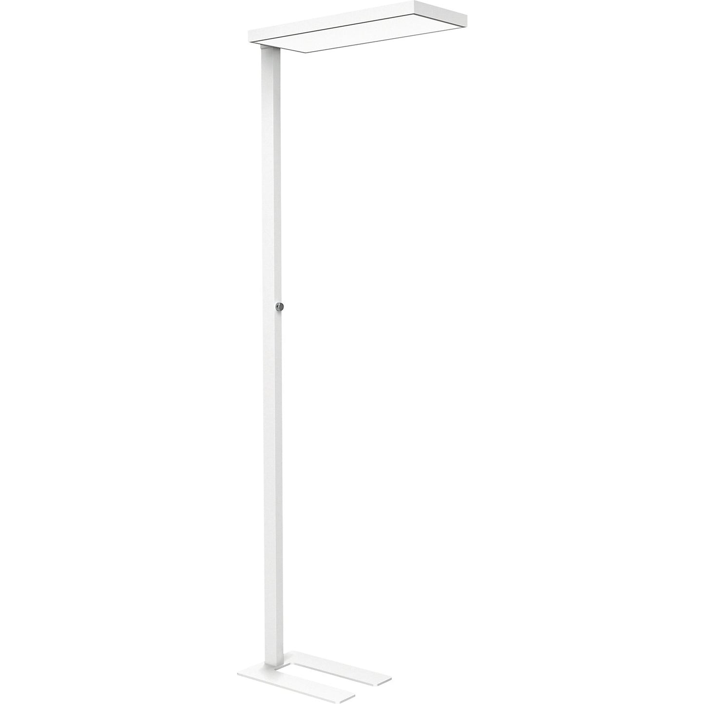 MAULjura dimmable LED floor lamp, overall height 1985 mm, white.
